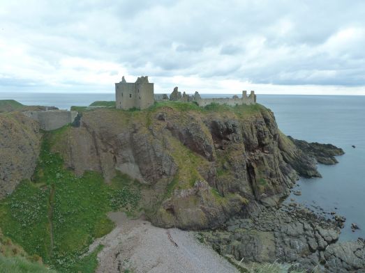 Dunnottar castle utanför Aberdeen
