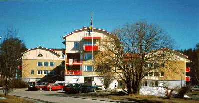 En bild på byggnaden Nyberga
