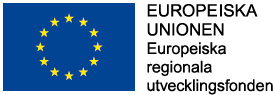 Bild på Europeiska Unionens regionala utvecklingsfonds logotyp.
