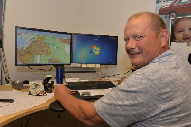 Roger Viklund, VA-chef på Älvsbyns Energi. Foto: Sterling Nilsson