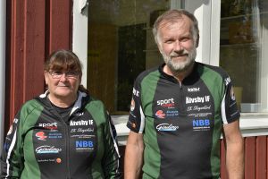 Ann och Roland Jansson är båda eldsjälar i Älvsby IF Orienteringsklubb. Foto: Sterling Nilsson
