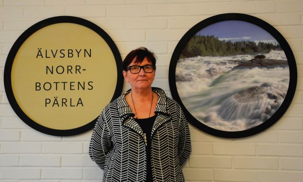 Maria Thysell, tf fritid- och kulturchef i Älvsbyns kommun. Foto: Robin Nilsson