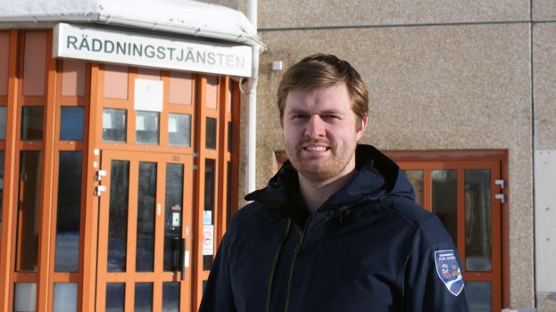 Jim Lundström, räddningschef för Piteå-Älvsbyn. Foto: Ann-Sofie Boman.