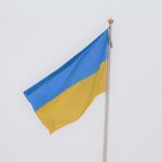 Bild på den ukrainska flaggan