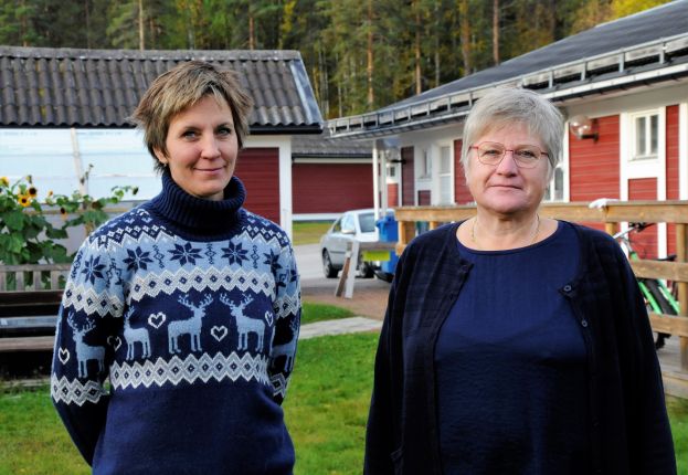Bild på Boel Malmström och Agneta Andersson. Foto: Robin Nilsson