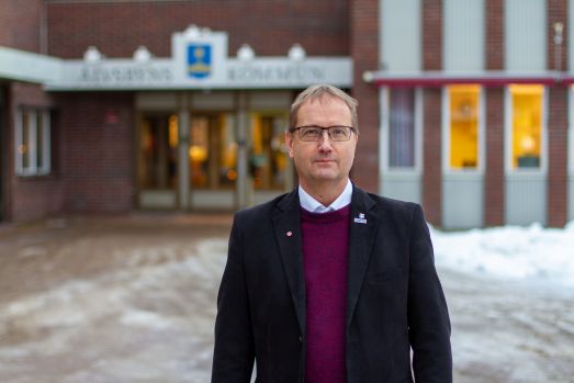 Tomas Egmark, kommunstyrelsens ordförande, Foto Peter Lundberg