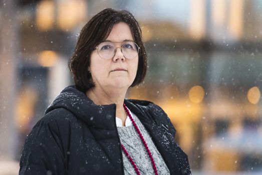Pia Näsvall, Chefläkare Region Norrbotten, Fotograf Simon Eliasson