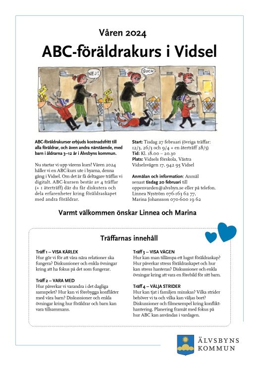 ABC-föräldrarkurs 2023 Vidsel