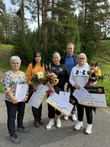 Sensommarfesten. Stipendiaterna.
