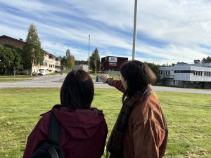 Studenterna ska redovisa gestaltningsidé för ett område i Älvsbyns centrum.