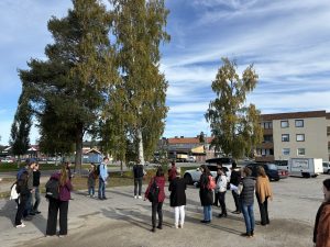 Studenterna ska redovisa gestaltningsidé för ett område i Älvsbyns centrum.