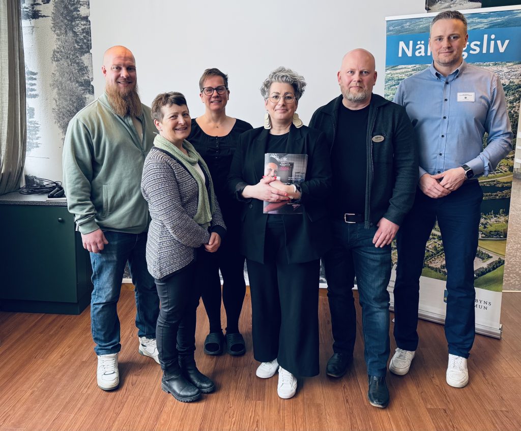 Bilden visar David Sandberg, Annika Nyberg, Erika Carlberg, Lisa Kjellgren Holmfrid, Mathias Larsson och Johan Dahlqvist.