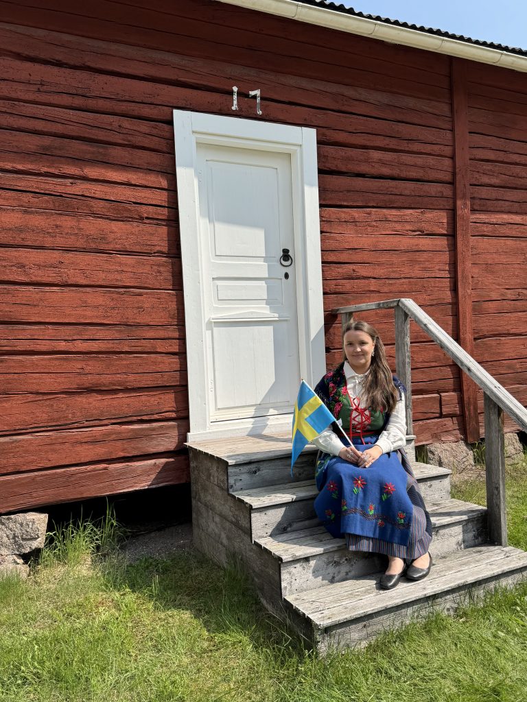 Flera kyrkstugor var öppna under hela evenemanget.