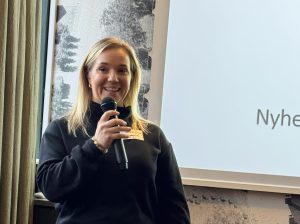 Therese Groth, ny kontorschef på Sparbanken Nord.