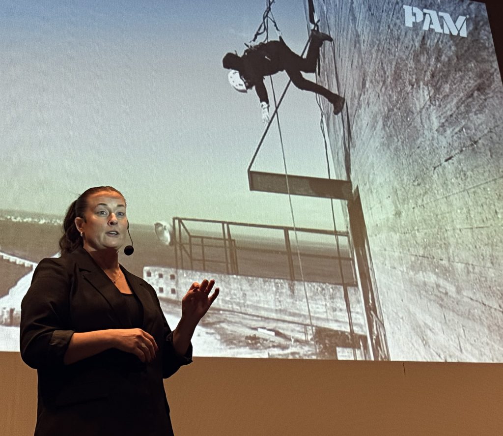 Bilden visar Petra Malm.