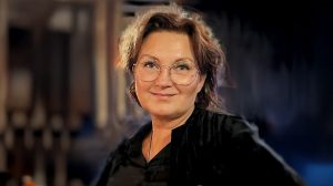 Bild som visar tf chef för drift och service Anneli Sjömark.