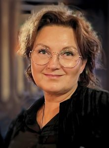 Bilden visar tf chef för drift och service, Anneli Sjömark.