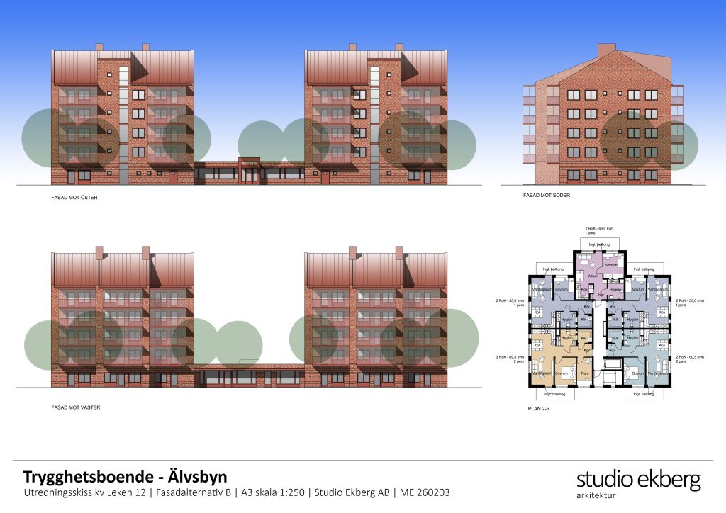 Bilden visar en av skisserna.