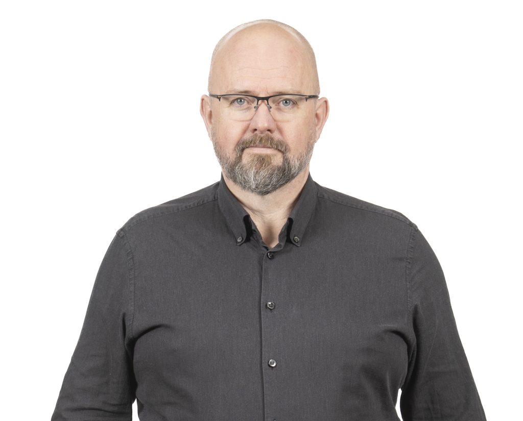 Chef för drift och service, Andreas Engström.