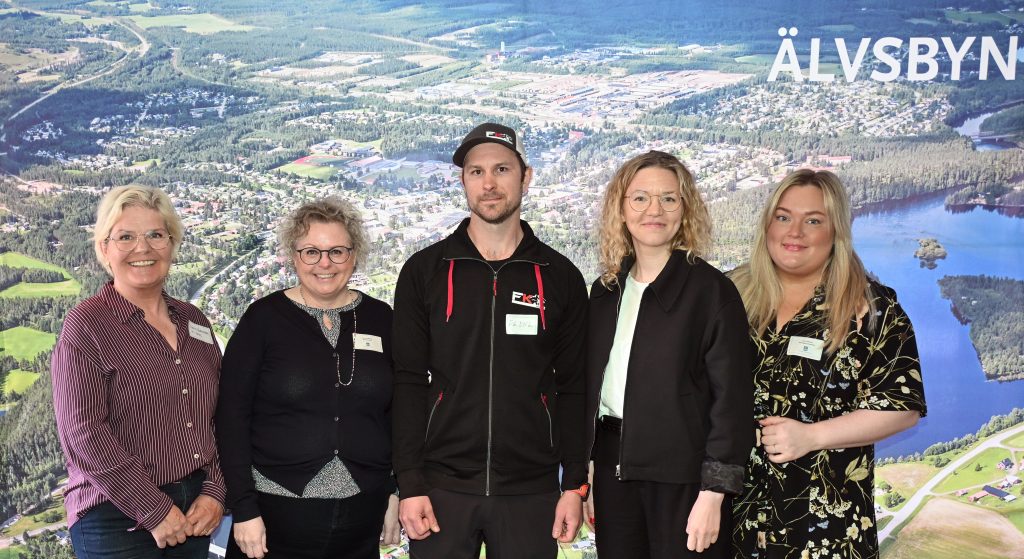 De som var på scenen under Näringslivsfrukosten.