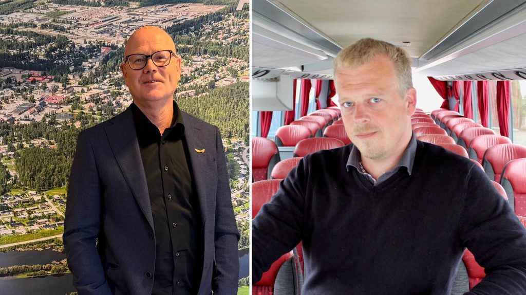 Hans Andersson och Linus Granberg.