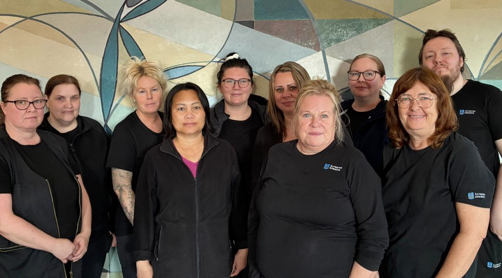 Lokalvårdens arbetslag.